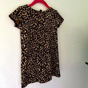 Toddler Leopard Print Old Navy Dress size 3T